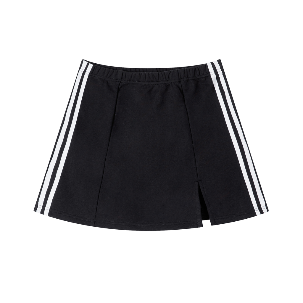 Darwin Side Stripe Slit Skirt